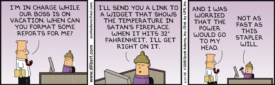 Dilbert Cartoon
